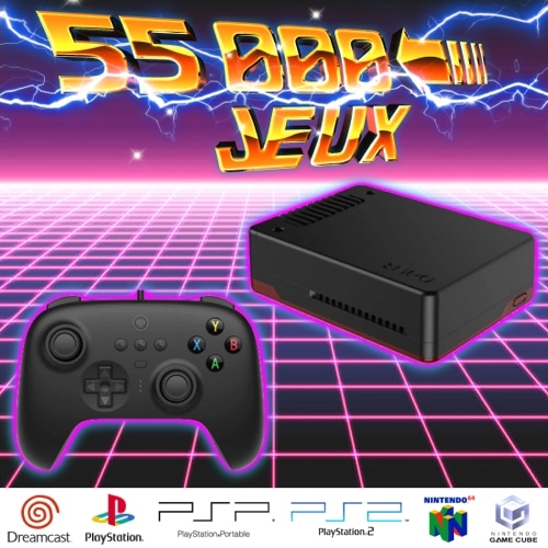 console retro batocera recalbox raspberry pi5 Retrobox prete avec jeux 001 - Listes des jeux